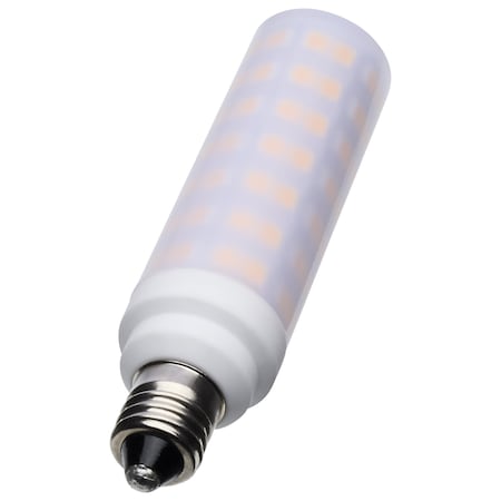 Satco 6.5 Watt T6 LED, Frost Finish, E11 Base, 3000K, 120V S12340